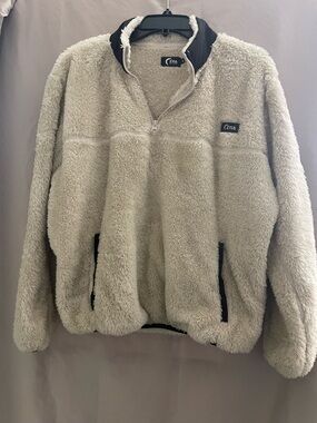 Zyia Plush Half-Zip Sherpa Pullover